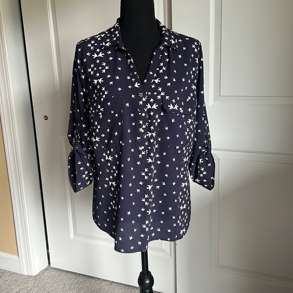 Skies Are Blue dress blouse - Picture 2 of 8